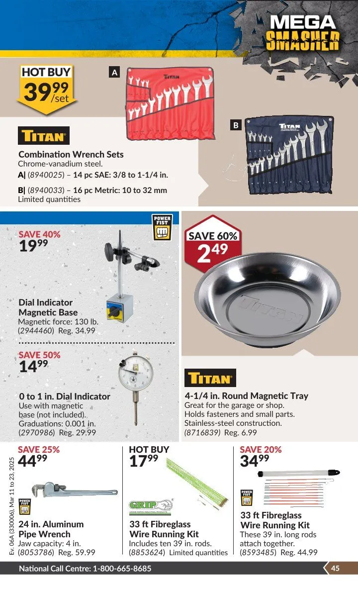 Princess Auto flyers from March 11 to March 23 2025 - flyer page 34