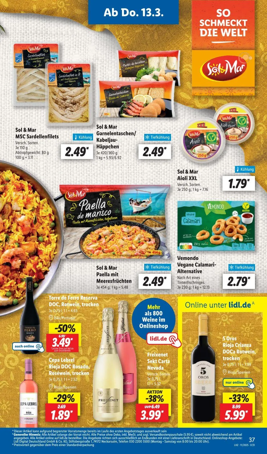 Lidl Prospekt von 10. März bis 15. März 2025 - Prospekt seite 47