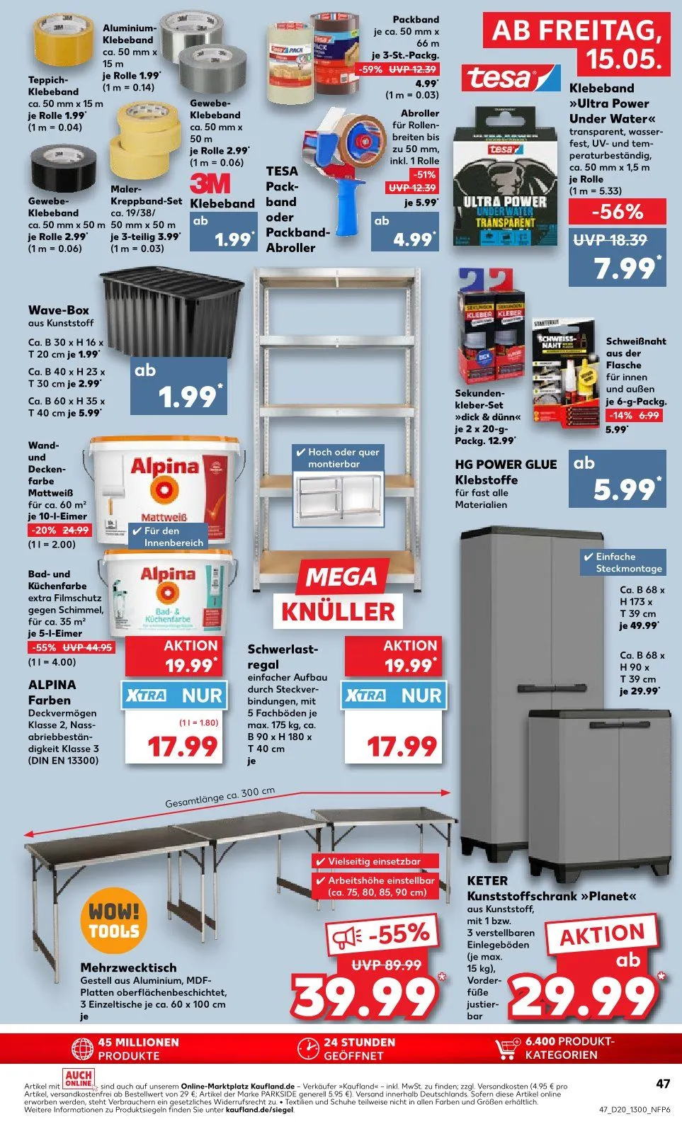  Kaufland Prospekte  von 15. Mai bis 20. Mai 2026 - Prospekt seite 47