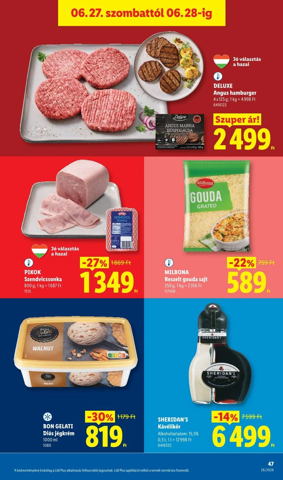 Katalógus Lidl legfrissebb ajánlatai június 25.-tól július 7.-ig 2026. - Oldal 47