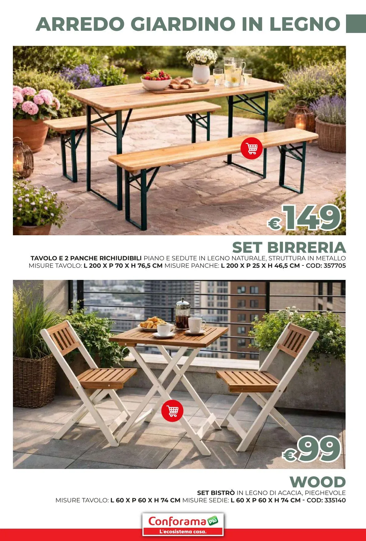 Volantini Conforama da 25 marzo a 31 luglio di 2026 - Pagina del volantino 47