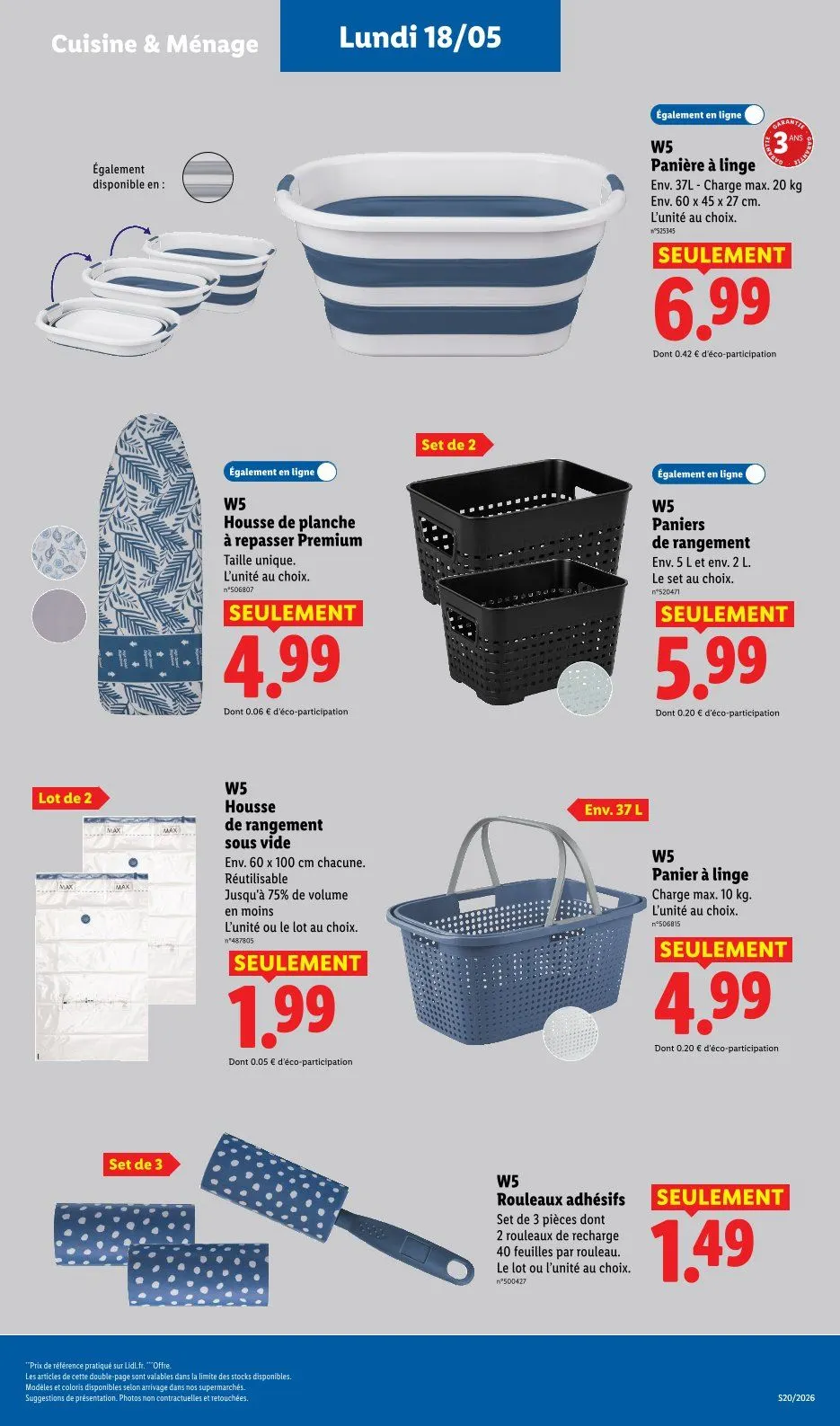 Catalogues Lidl du 14 mai au 20 mai 2026 - Catalogue page 47