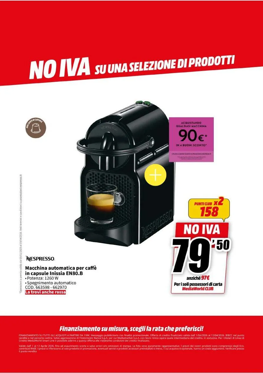 Volantini MEDIAWORLD da 1 aprile a 12 aprile di 2026 - Pagina del volantino 47