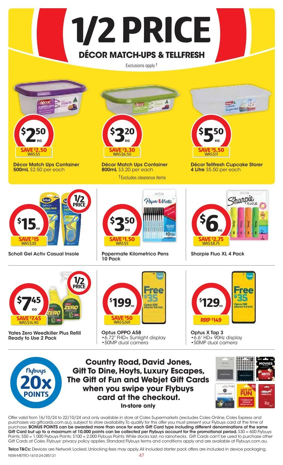 Coles Weekly Ad - Catalogue valid from 16 October to 22 October 2024 - page 47