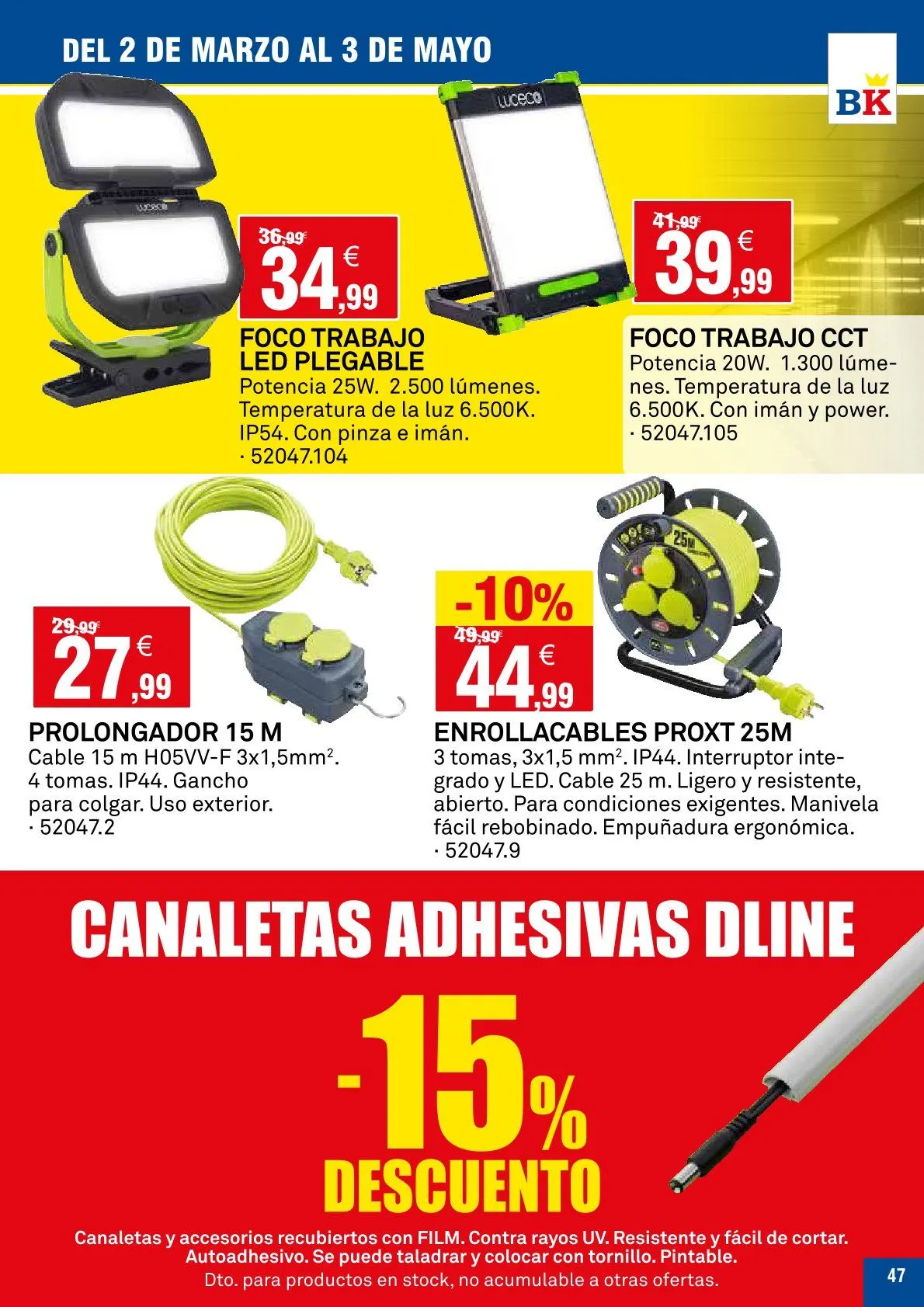 Catálogo de Bricoking Ofertas 2 de marzo al 3 de marzo 2026 - Página 47