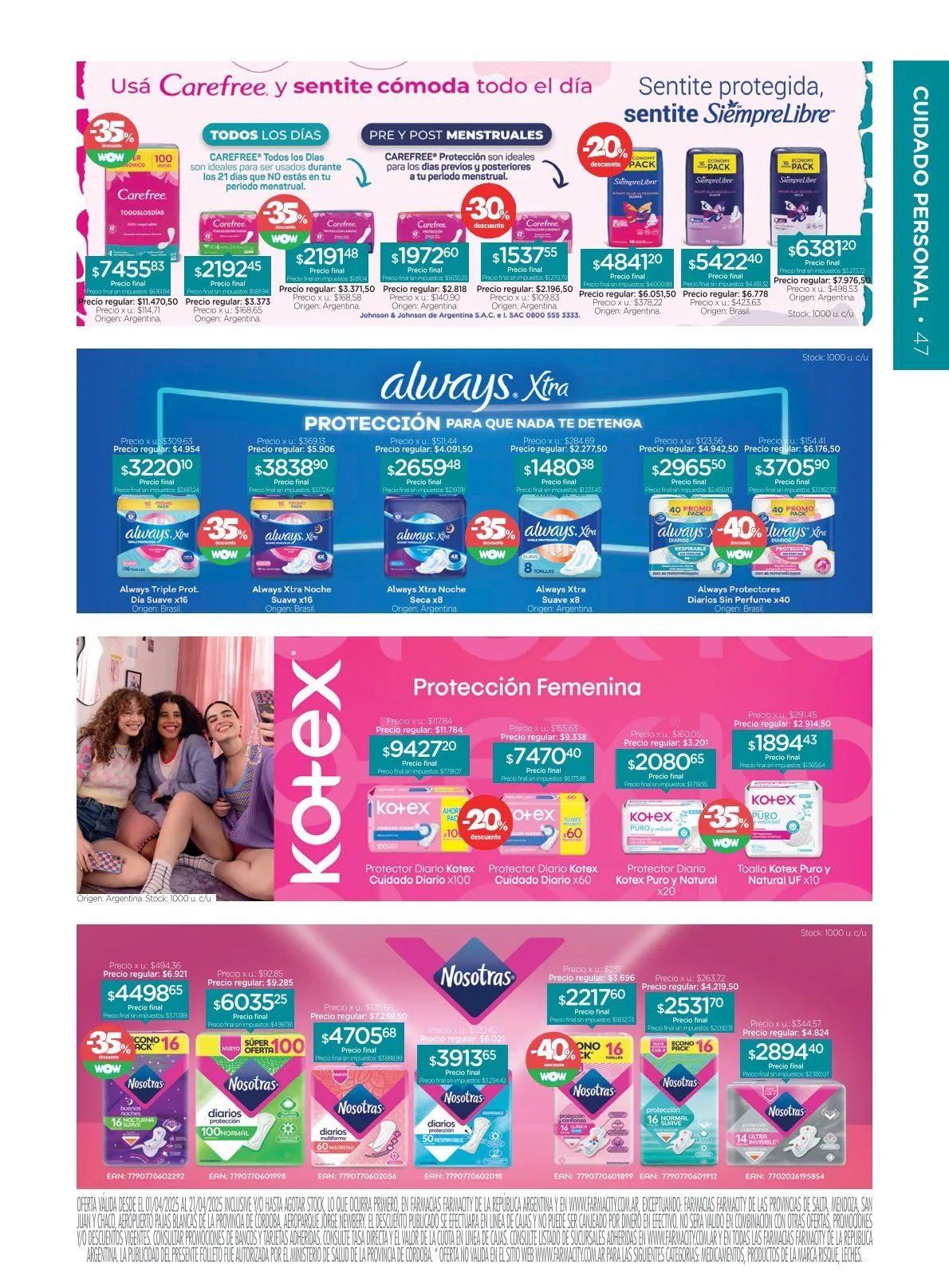 Ofertas de Farmacity Ofertas 7 de abril al 21 de abril 2025 - Página 47 del catálogo