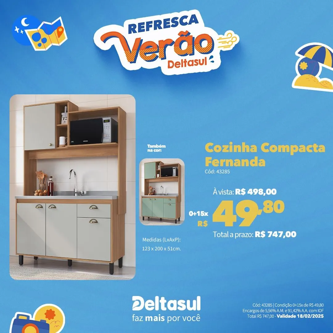 Encarte de Deltasul Venda de liberação 3 de fevereiro até 18 de fevereiro 2025 - Pagina 1