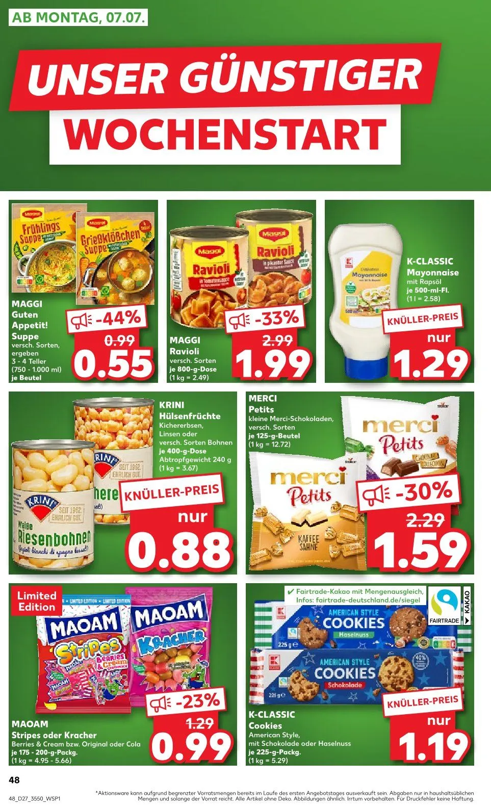 Kaufland Prospekt von 3. Juli bis 9. Juli 2025 - Prospekt seite 28