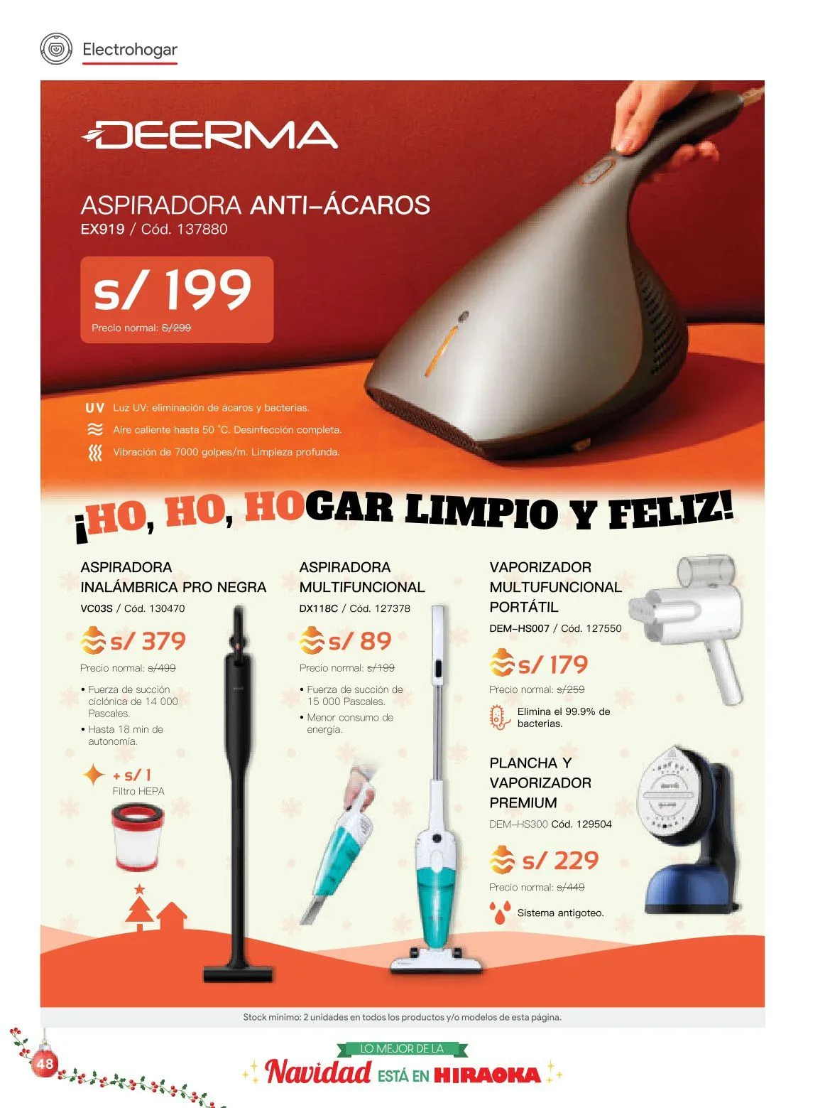 Catalogo de Hiraoka Ofertas 9 de diciembre al 31 de diciembre 2025 - Pag 48