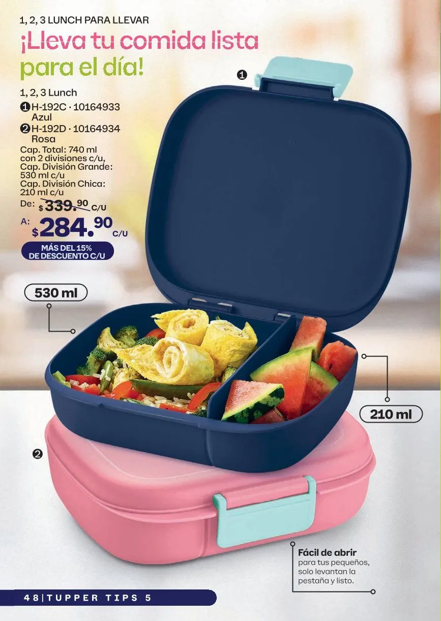 Catálogo de Tupperware Ofertas 17 de abril al 20 de mayo 2026 - Pagina 48