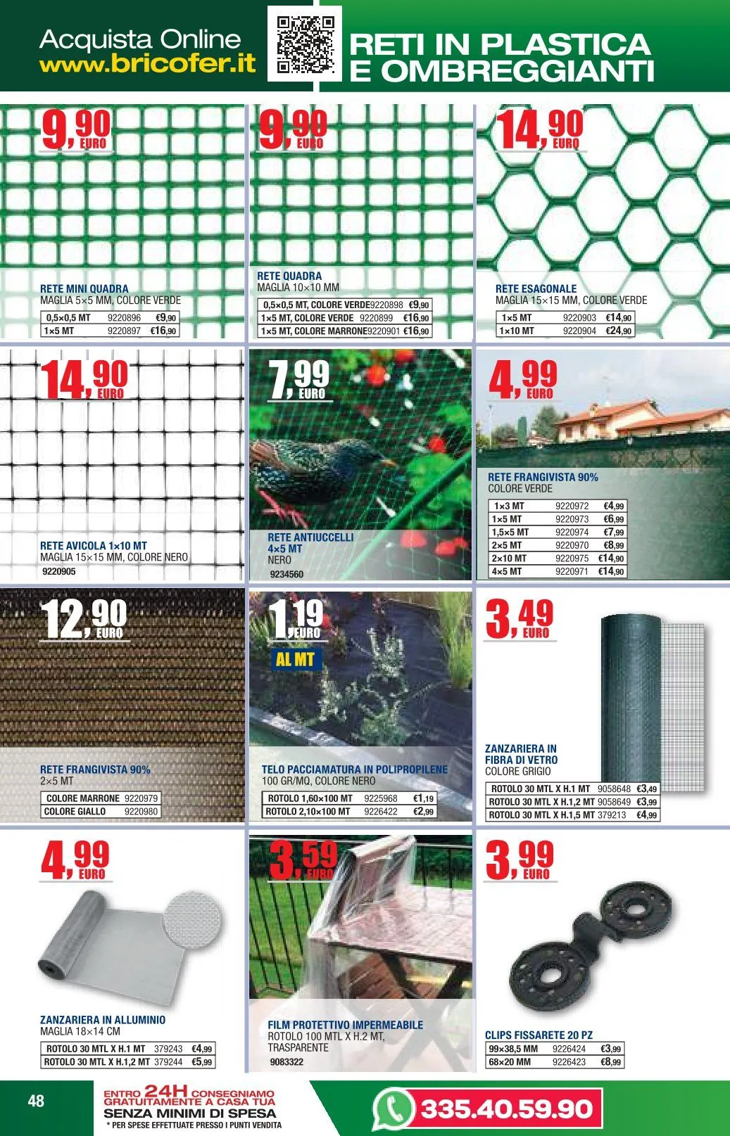 Volantini Bricofer da 6 maggio a 18 maggio di 2026 - Pagina del volantino 48