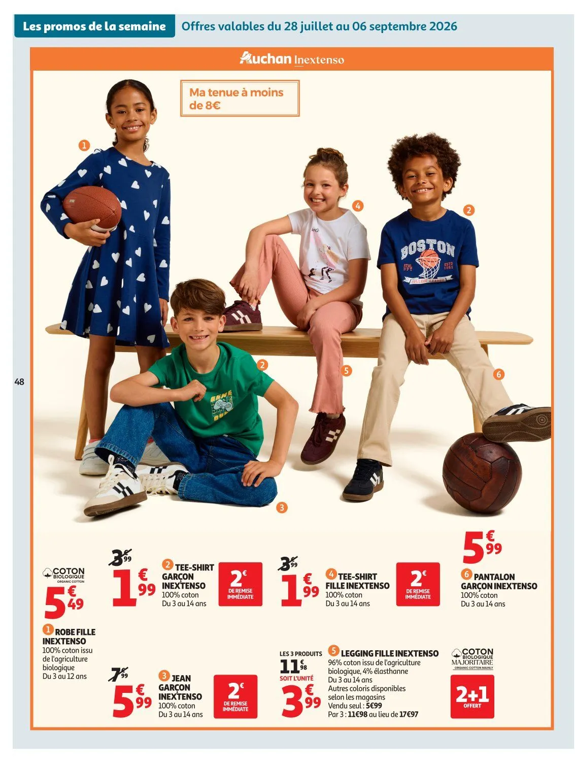 Catalogues Auchan du 28 juillet au 8 août 2026 - Catalogue page 48
