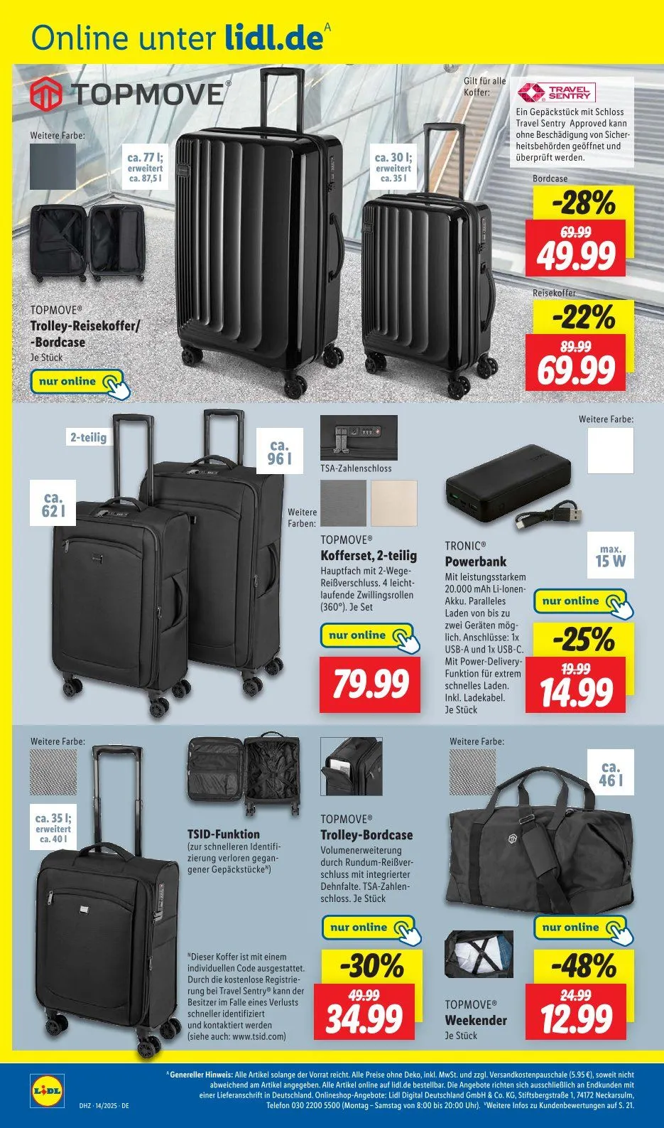 Lidl Prospekt von 31. März bis 15. April 2025 - Prospekt seite 39