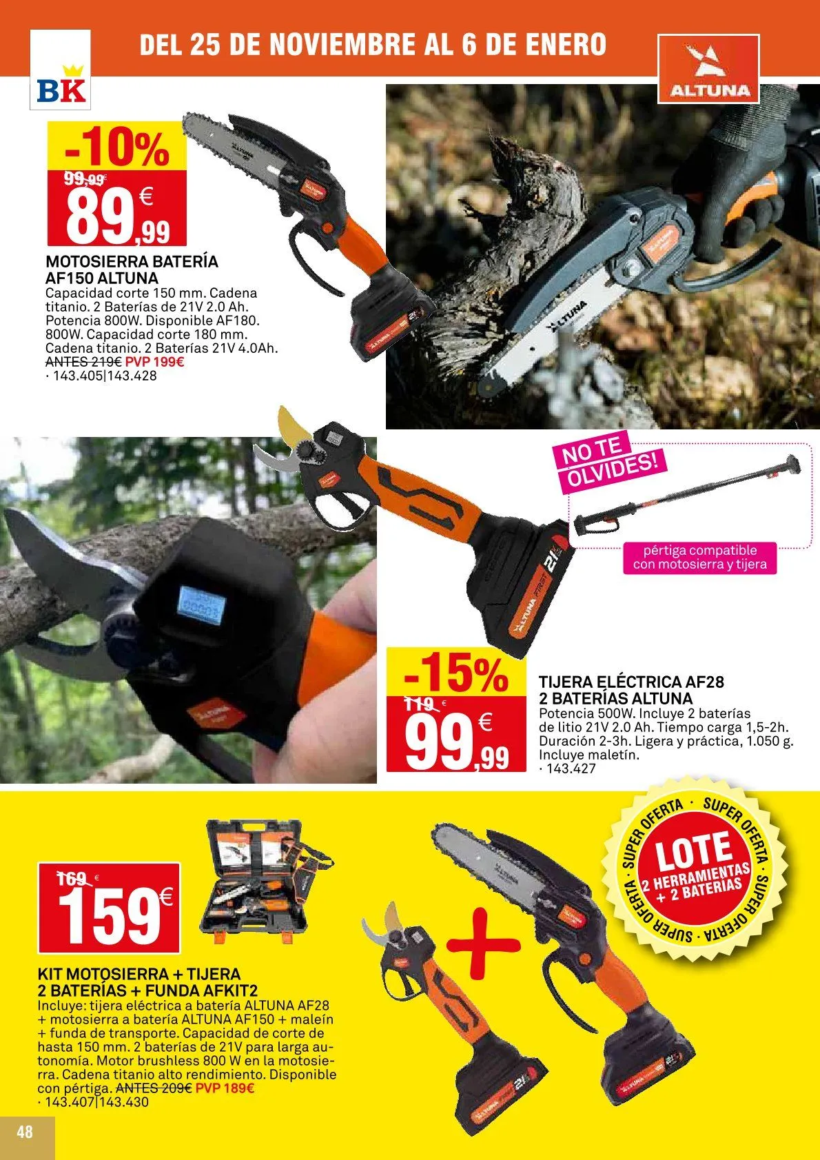Catálogo de Bricoking Ofertas 25 de noviembre al 6 de enero 2026 - Página 48