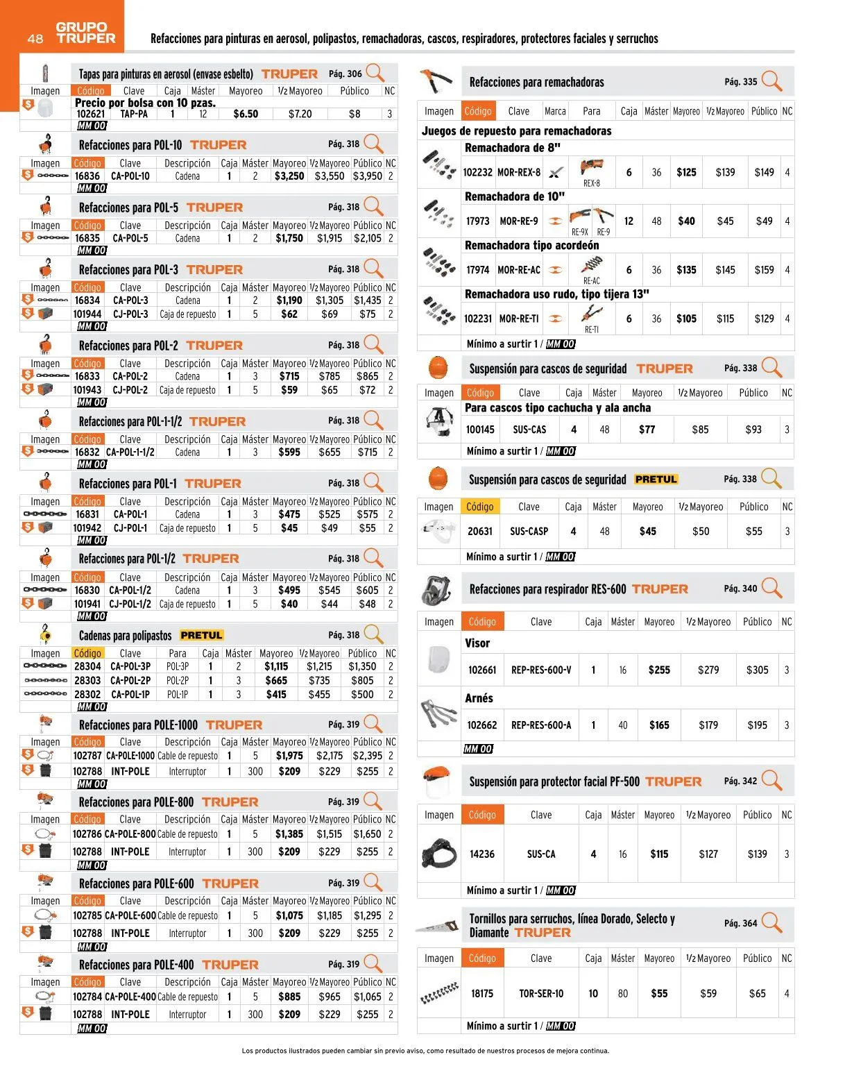 Catálogo de Truper catálogos y ofertas 20 de marzo al 30 de mayo 2026 - Pagina 48