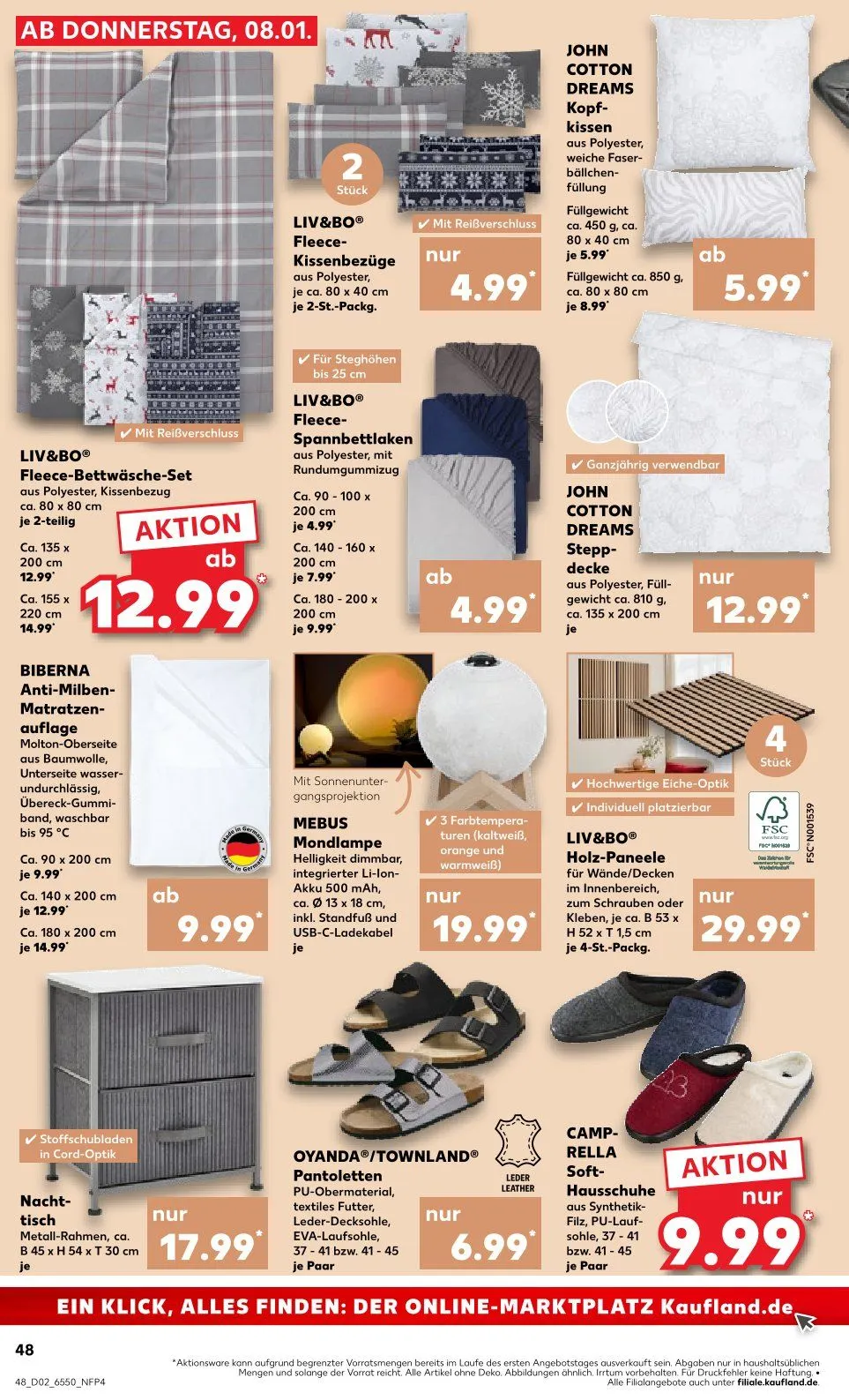 Kaufland Duitsland prospeckt van 8 januari tot 14 januari 2026 - Folder pagina 48