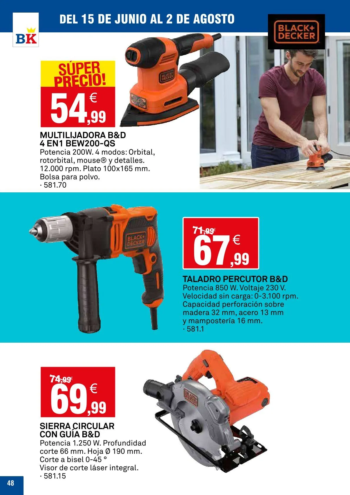 Catálogo de Bricoking Ofertas 15 de junio al 2 de agosto 2026 - Página 48