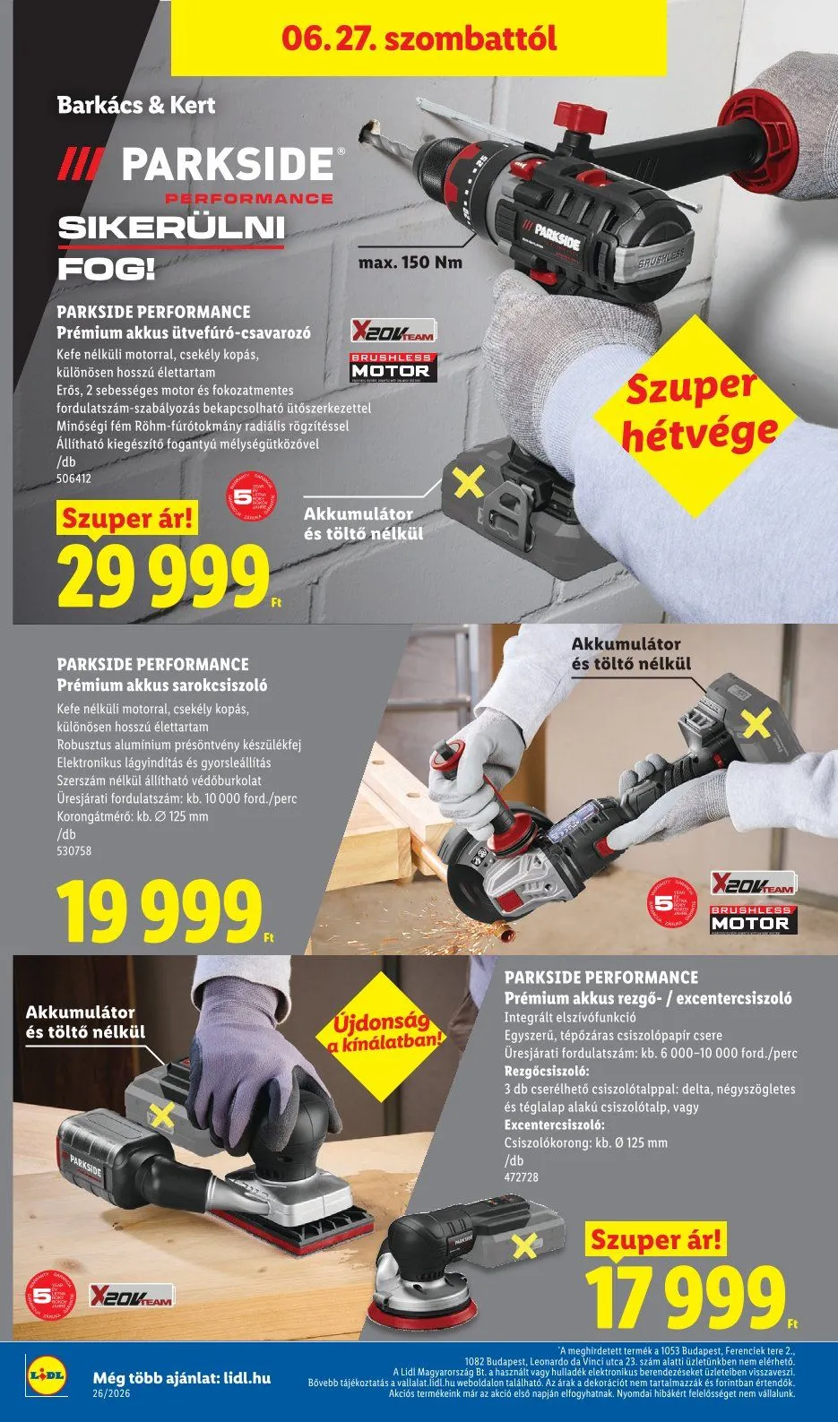Katalógus Lidl legfrissebb ajánlatai június 25.-tól július 7.-ig 2026. - Oldal 48