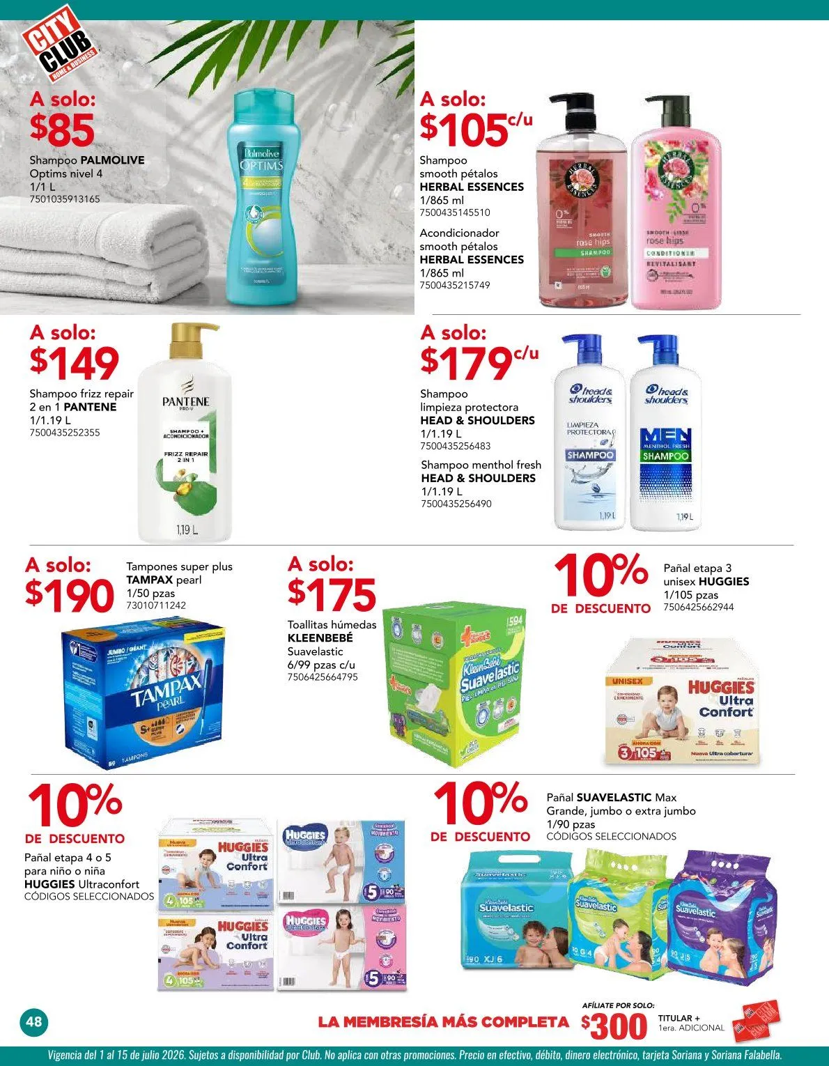 Catálogo de City Club Ofertas 1 de julio al 31 de julio 2026 - Pagina 48