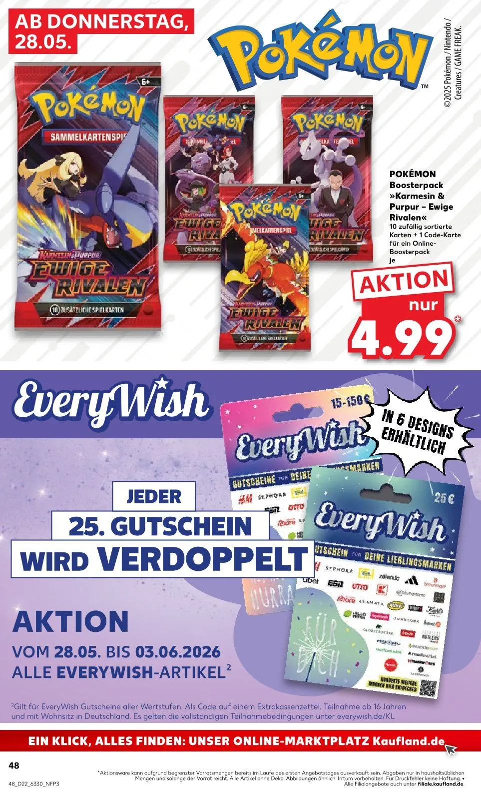 Kaufland Prospekte von 28. Mai bis 3. Juni 2026 - Prospekt seite 48