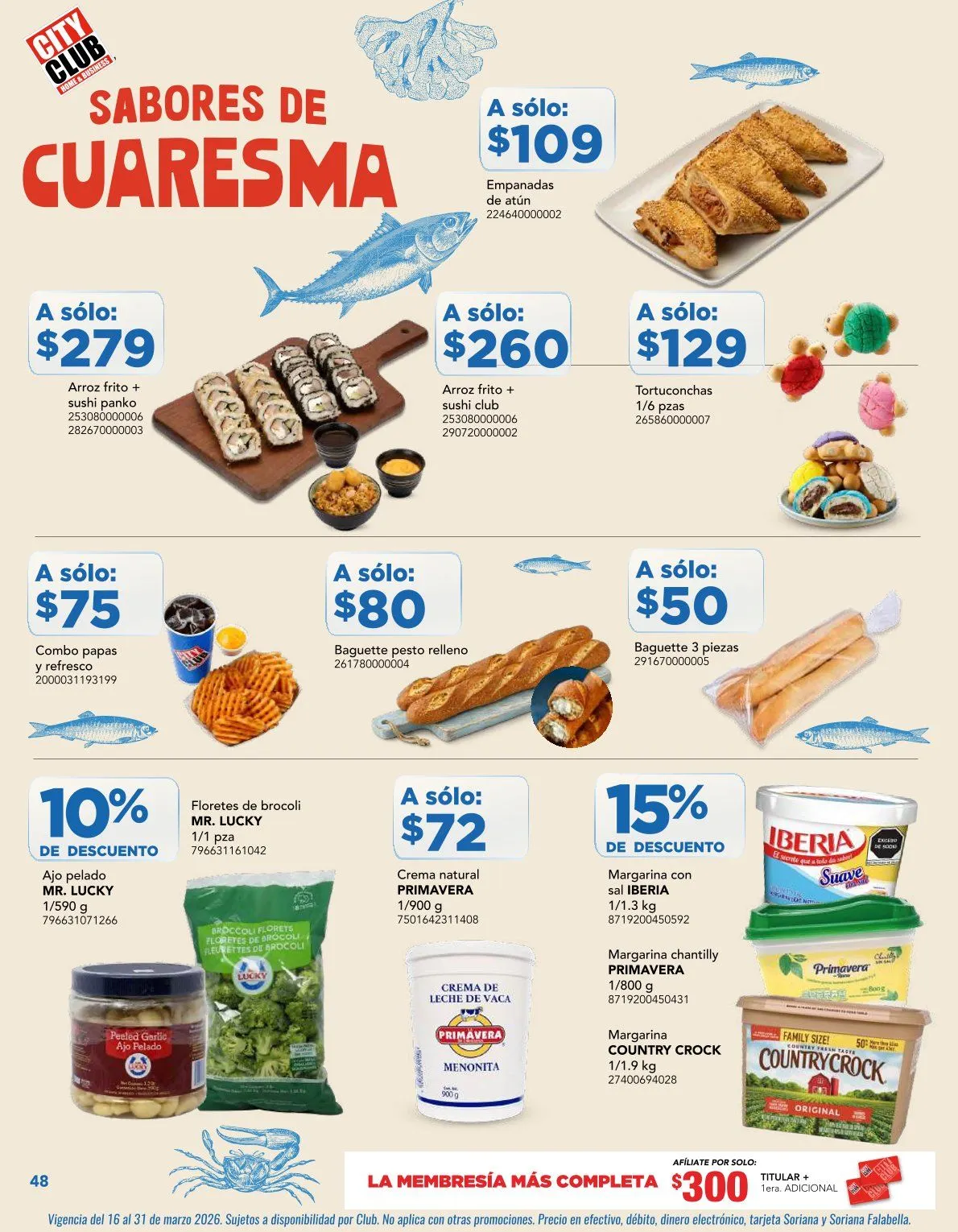 Catálogo de Ofertas City Club 2 de marzo al 31 de marzo 2026 - Pagina 48