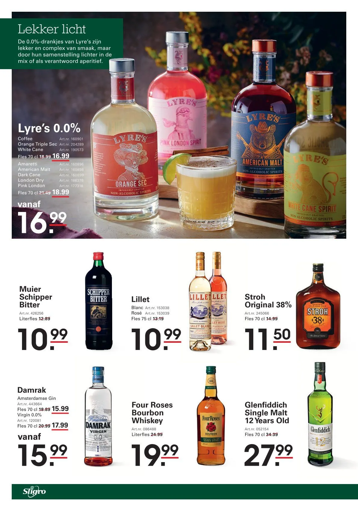 Sligro van Speciale aanbiedingen  van 2 januari tot 20 januari 2025 - Folder pagina 48