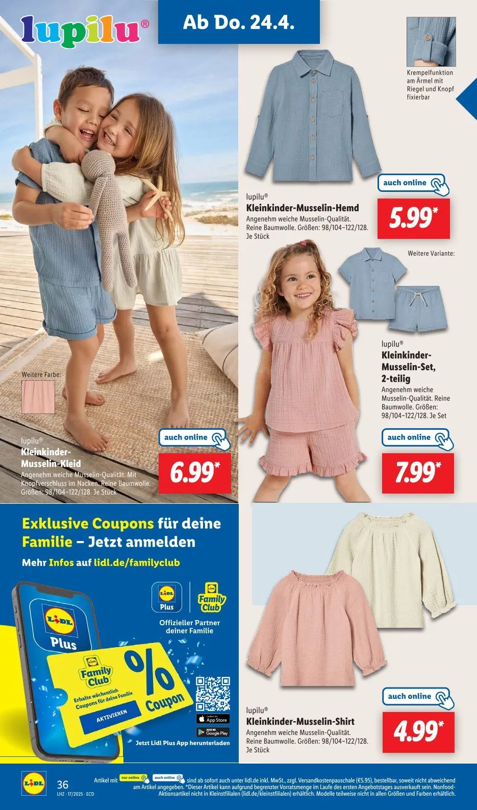 Lidl Angebote von 22. April bis 26. April 2025 - Prospekt seite 50