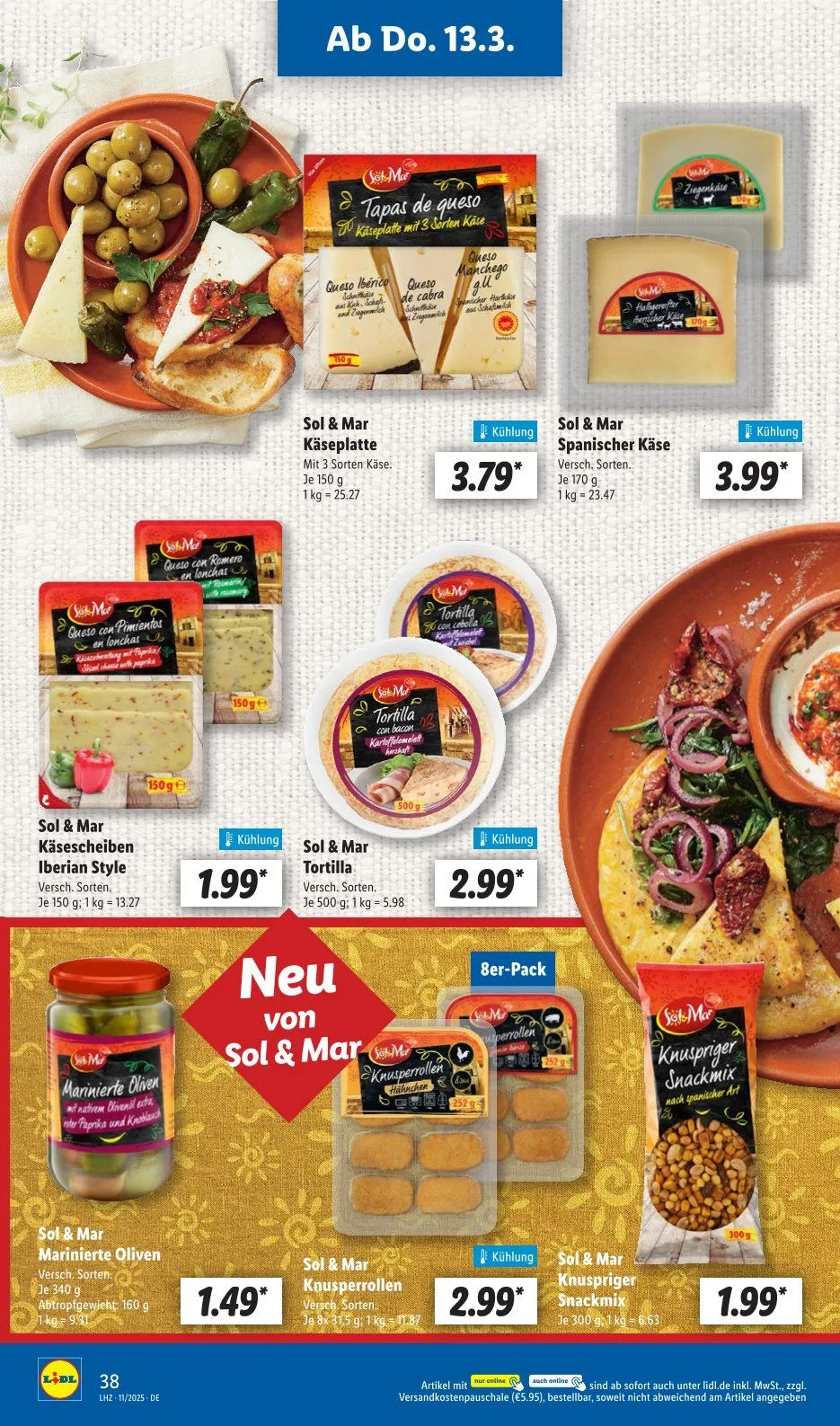 Lidl Prospekt von 10. März bis 15. März 2025 - Prospekt seite 48