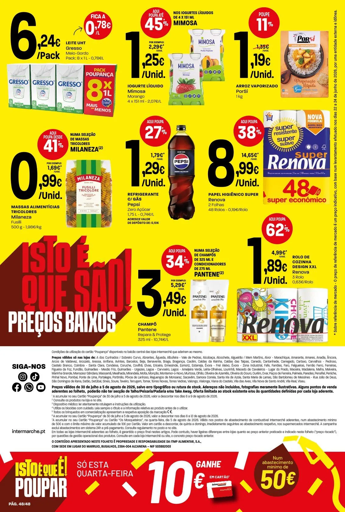 Folheto Intermarché de 30 de julho até 5 de agosto 2026 - Pagina 48