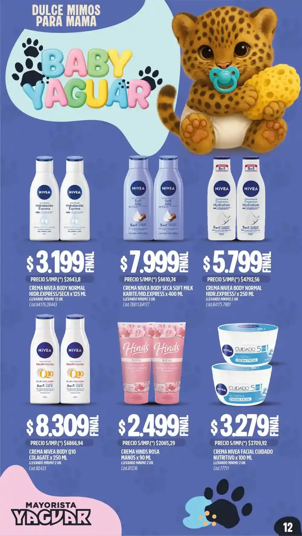 Ofertas de Ofertas Yaguar - Últimos catálogos 8 de septiembre al 15 de septiembre 2025 - Página 47 del catálogo