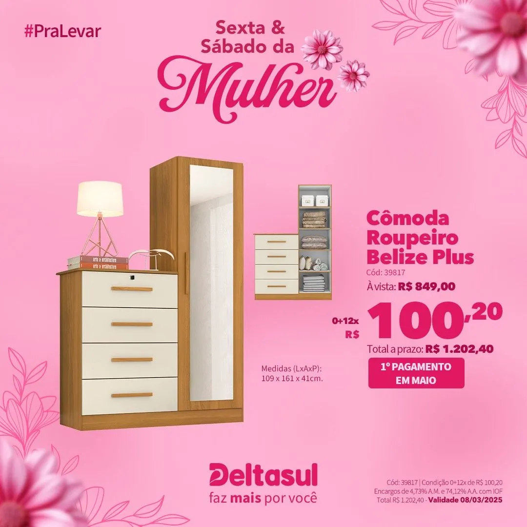 Encarte de Especial Dia da Mulher na Deltasul  7 de março até 9 de março 2025 - Pagina 5