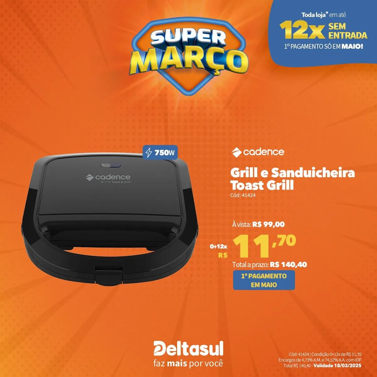 Encarte de Catálogo Deltasul 10 de março até 31 de março 2025 - Pagina 12