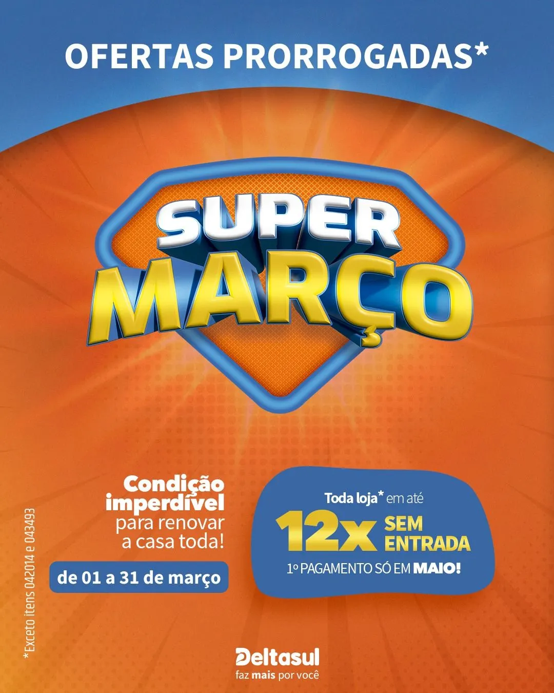 Encarte de Catálogo Deltasul 10 de março até 31 de março 2025 - Pagina 1