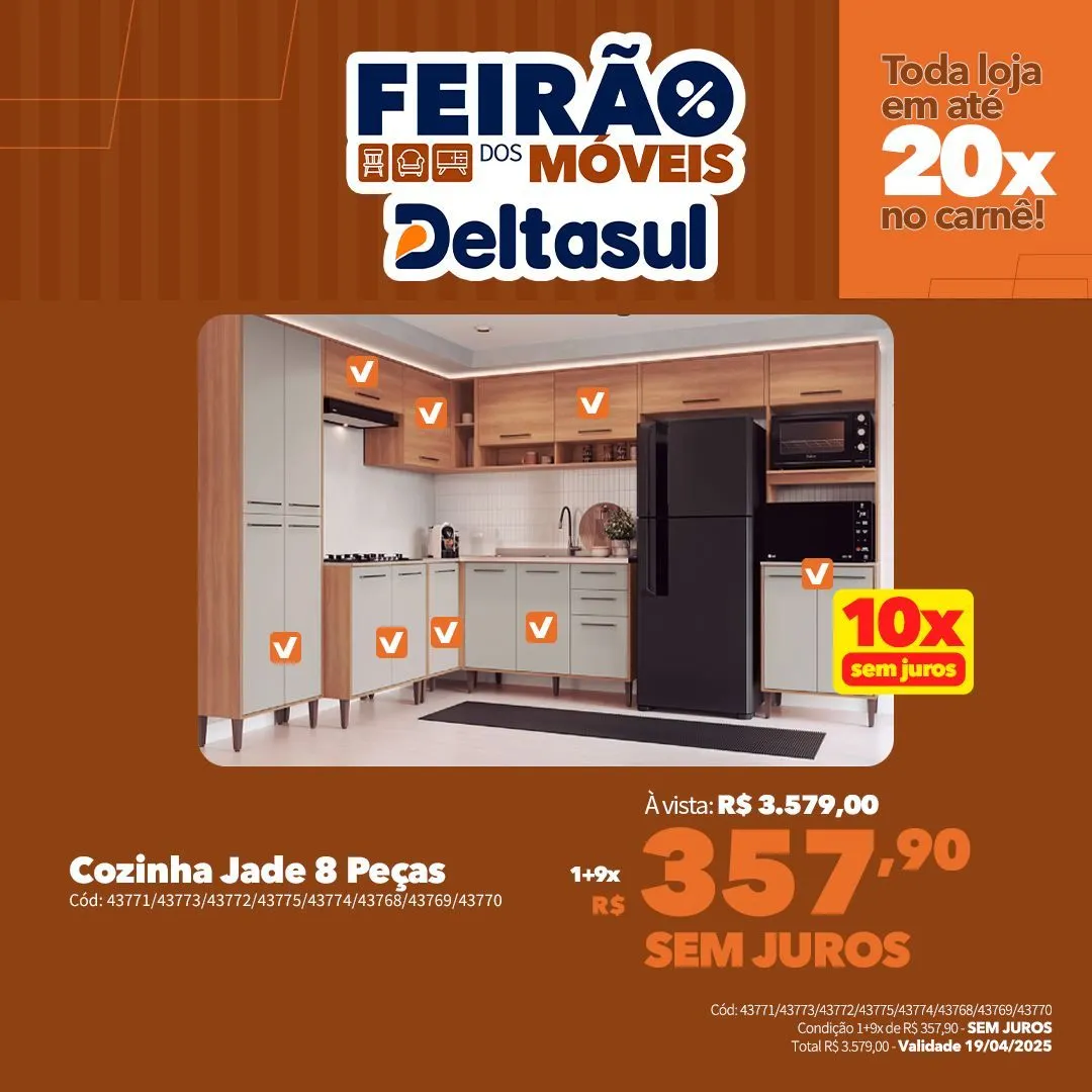 Encarte de Deltasul Ofertas semanais! 31 de março até 19 de abril 2025 - Pagina 8