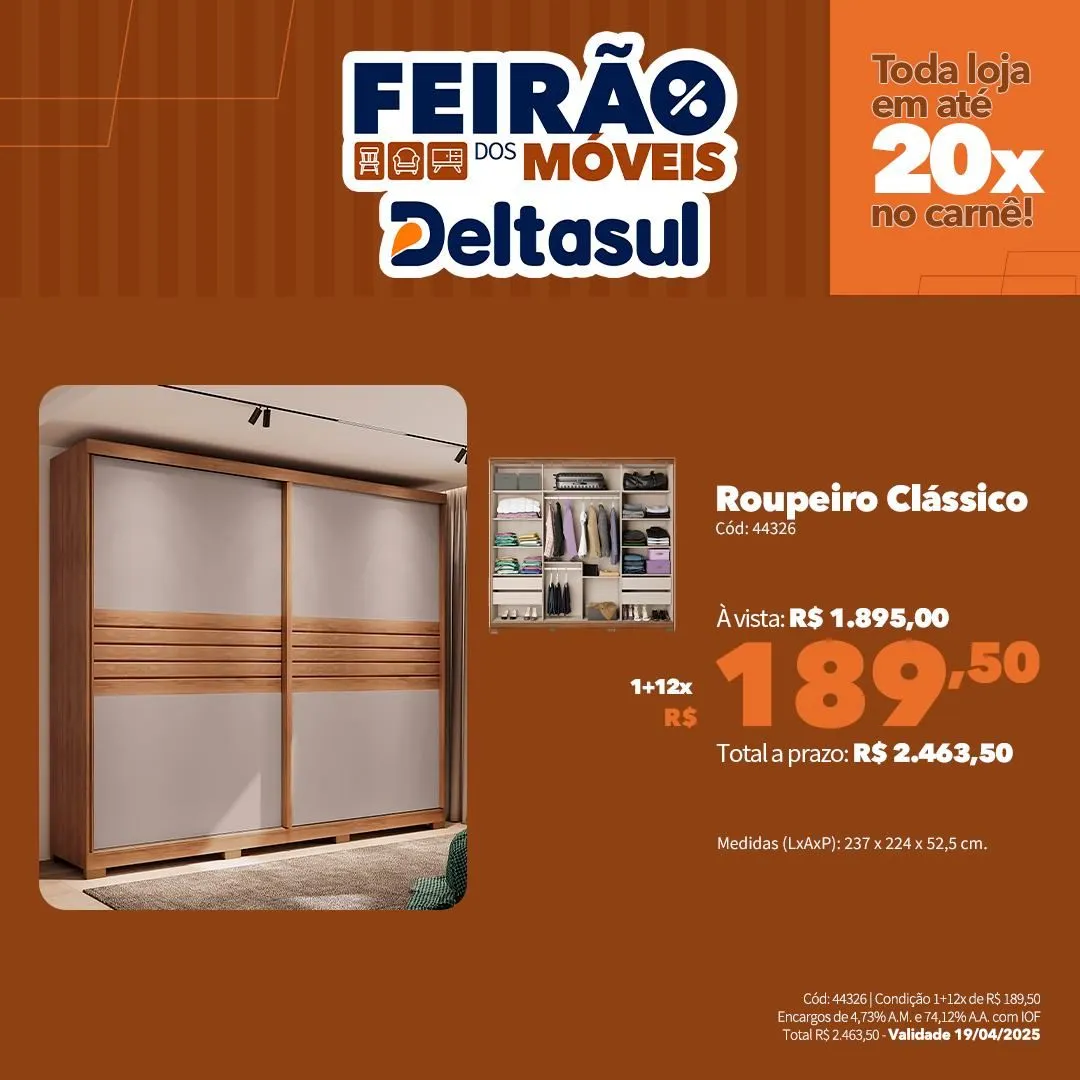 Encarte de Deltasul Ofertas semanais! 31 de março até 19 de abril 2025 - Pagina 18