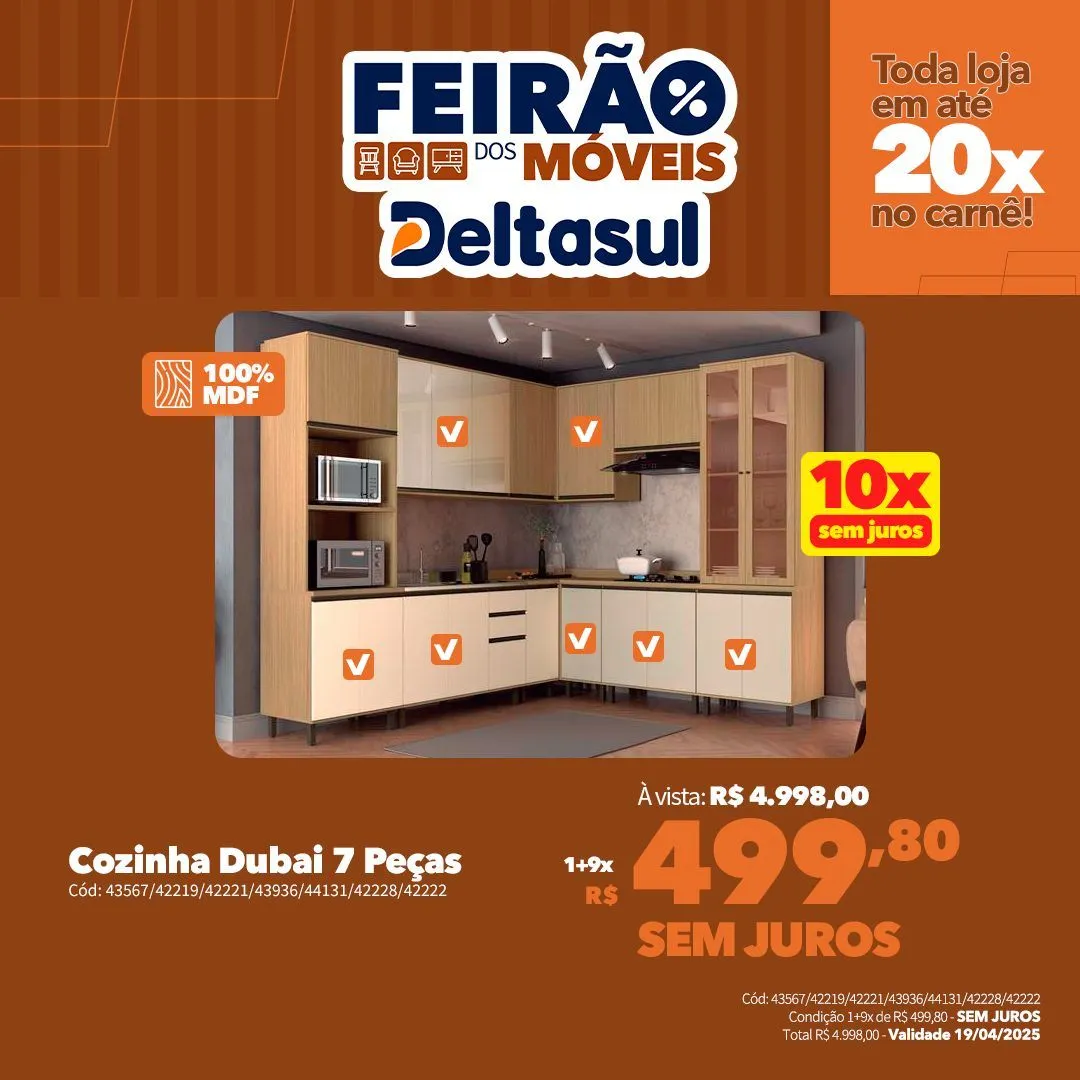 Encarte de Deltasul Ofertas semanais! 31 de março até 19 de abril 2025 - Pagina 7