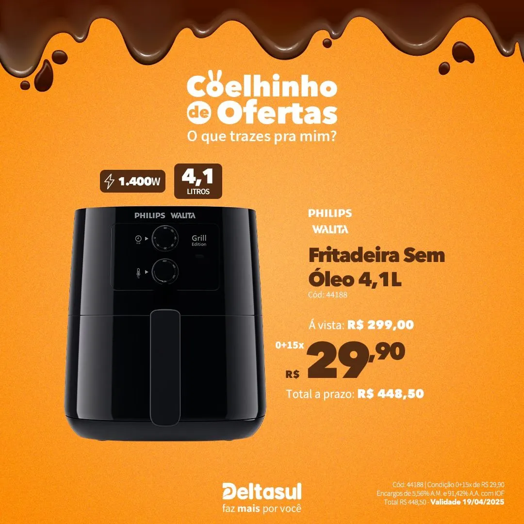 Encarte de Deltasul Anúncio semanal 10 de abril até 19 de abril 2025 - Pagina 1