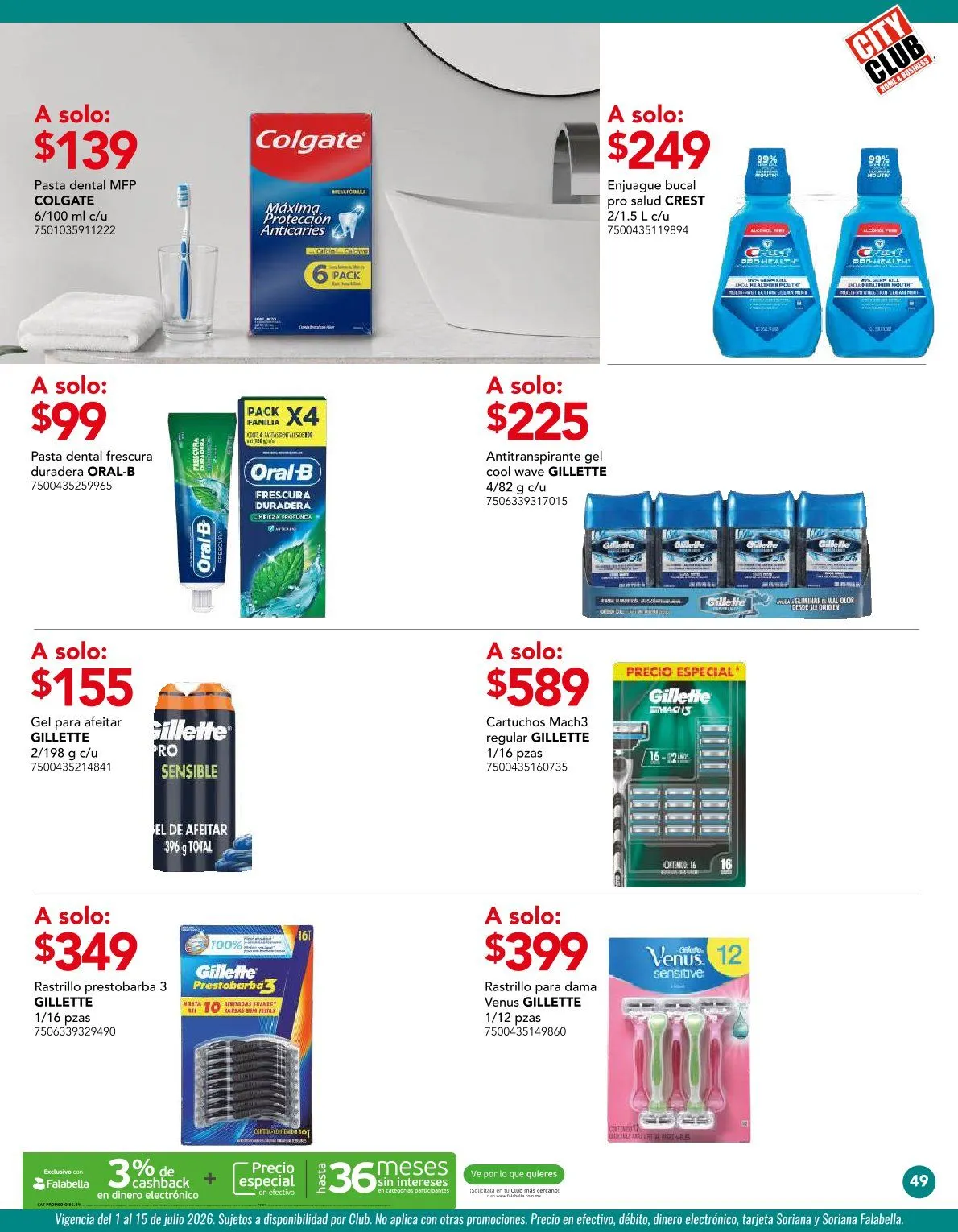 Catálogo de City Club Ofertas 1 de julio al 31 de julio 2026 - Pagina 49