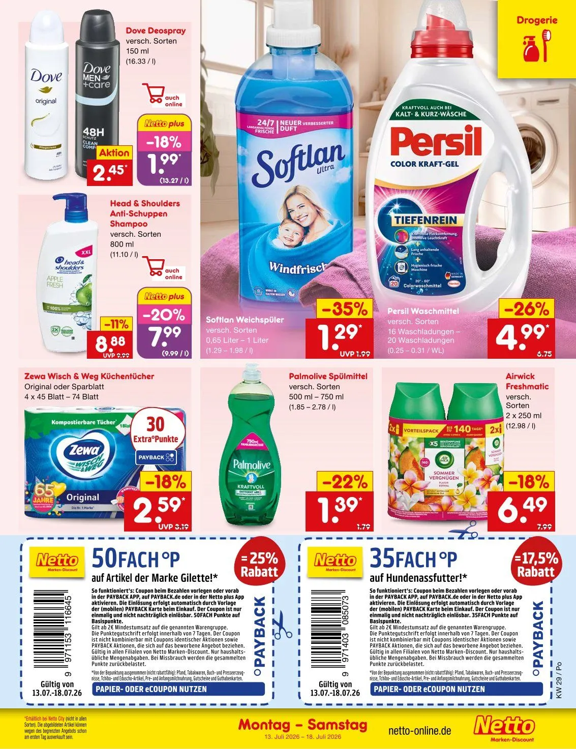 Netto Marken-Discount Folders van 13 juli tot 18 juli 2026 - Folder pagina 49