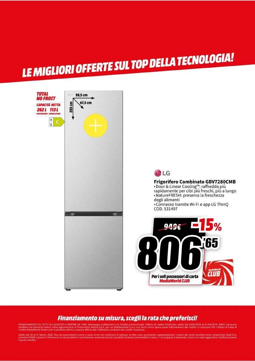 Mediaworld Volantino da 24 marzo a 31 marzo di 2026 - Pagina del volantino 49