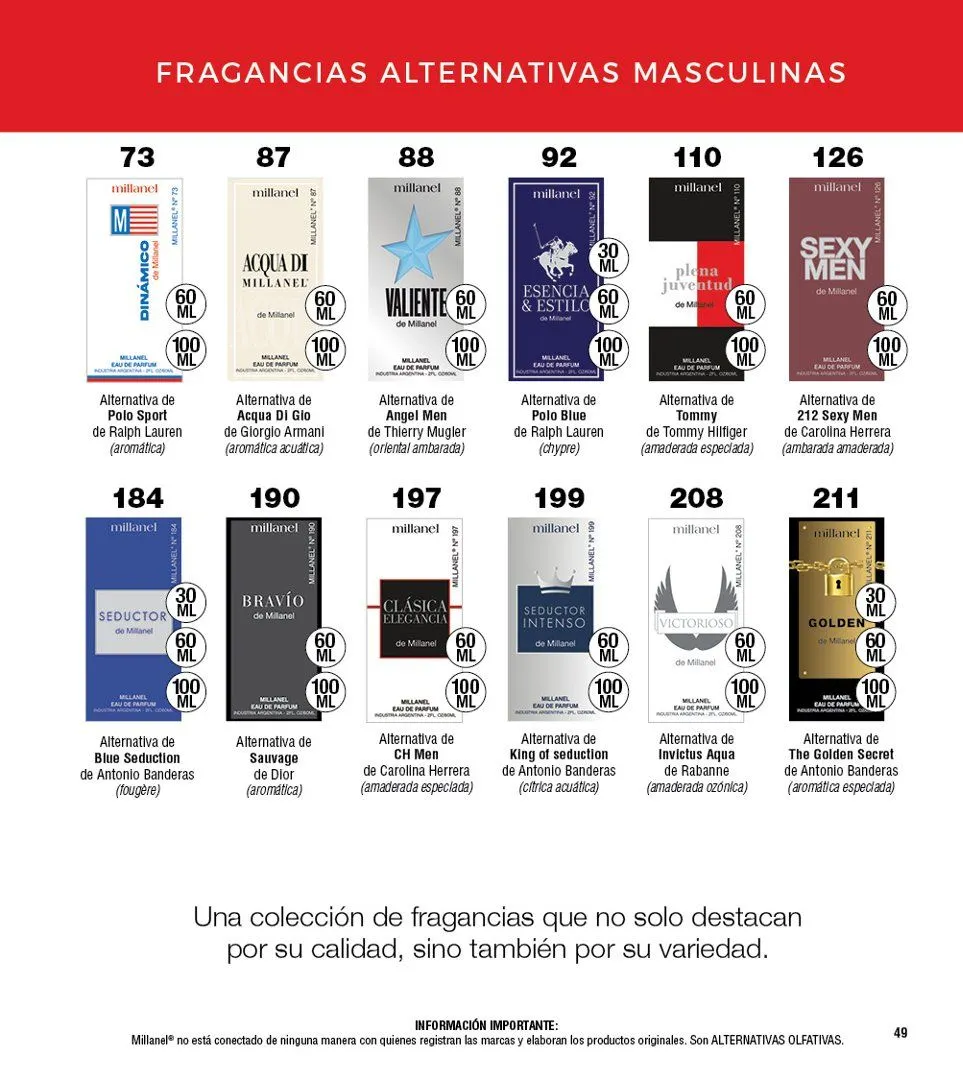 Ofertas de Catalogo Millanel 20 de octubre al 10 de noviembre 2025 - Página 49 del catálogo