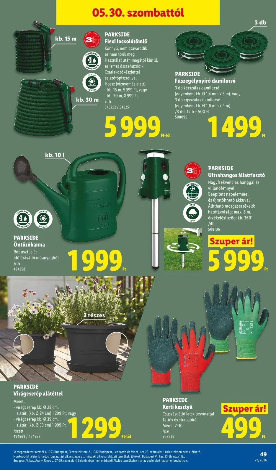 Katalógus  Lidl legfrissebb  május 28.-tól június 3.-ig 2026. - Oldal 49