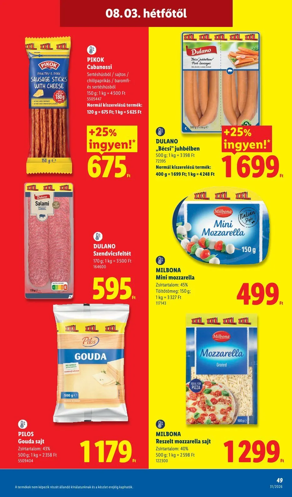Katalógus Lidl  július 30.-tól augusztus 8.-ig 2026. - Oldal 49
