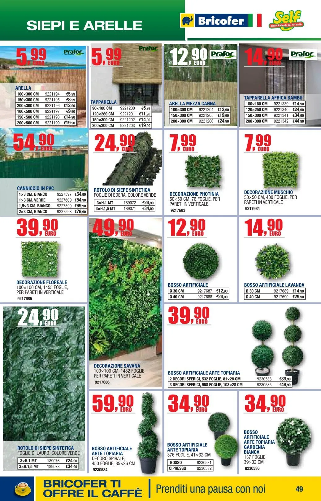 Volantini Bricofer da 6 maggio a 18 maggio di 2026 - Pagina del volantino 49