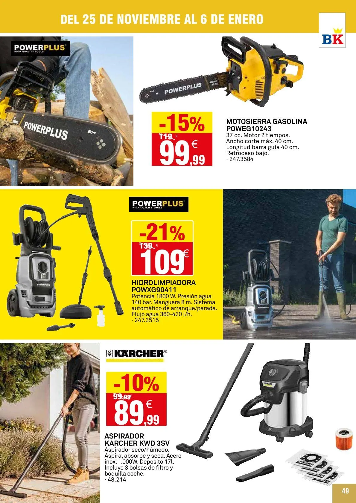 Catálogo de Bricoking Ofertas 25 de noviembre al 6 de enero 2026 - Página 49