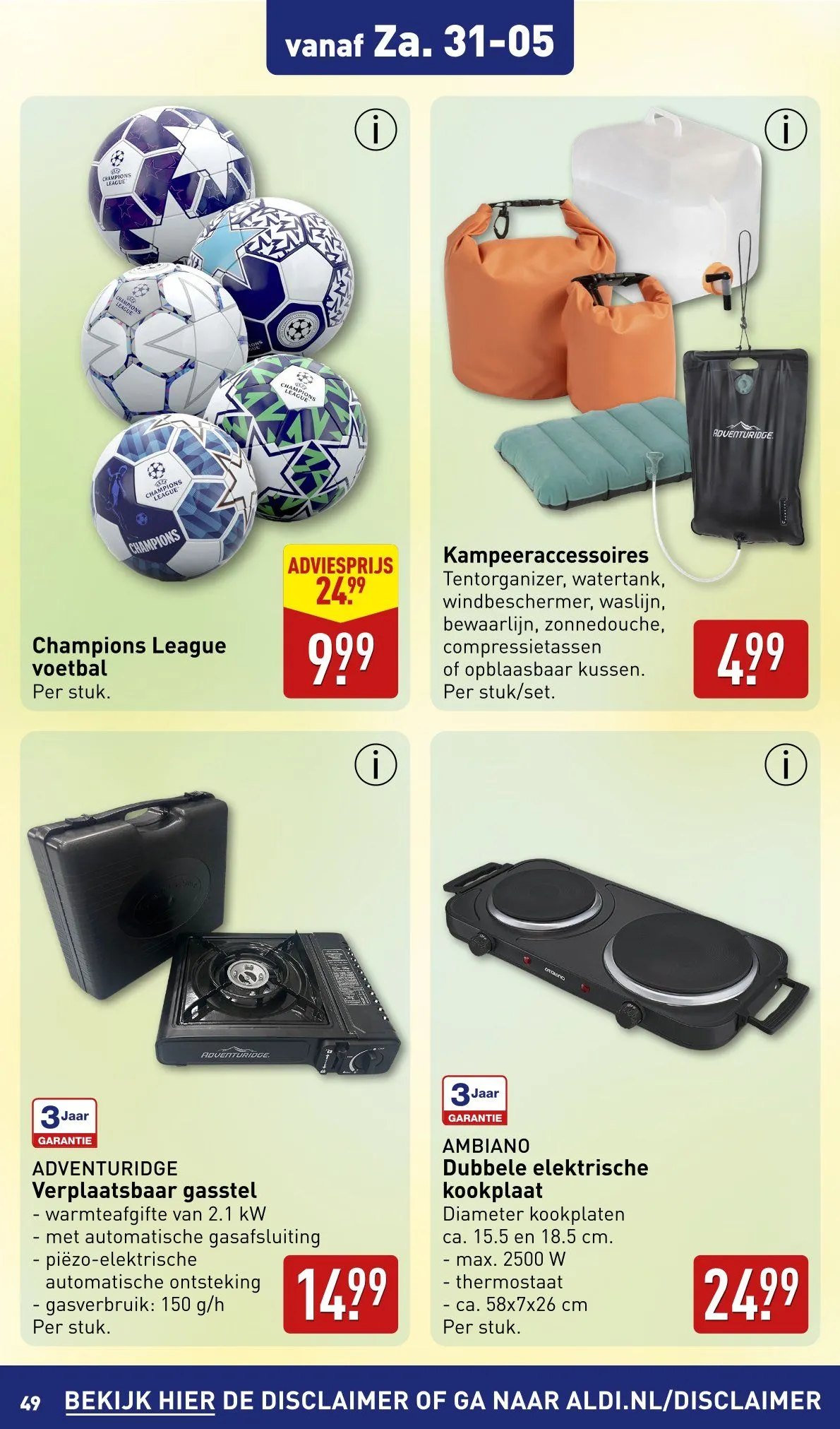 Aldi Aanbiedingen van 26 mei tot 1 juni 2025 - Folder pagina 49