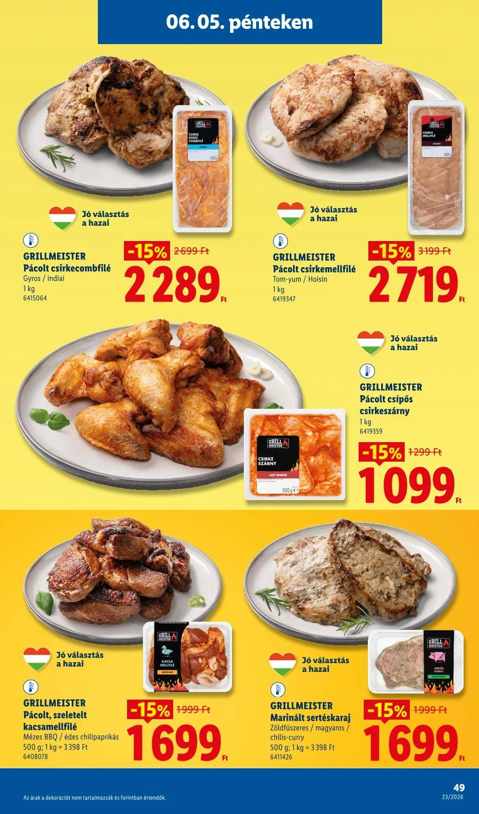 Katalógus Lidl legfrissebb ajánlatai június 4.-tól június 10.-ig 2026. - Oldal 49