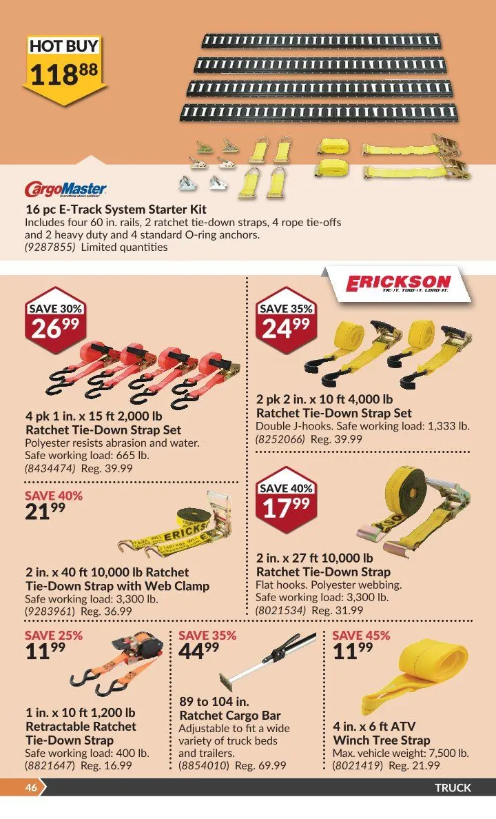 Princess Auto Sales from March 25 to April 6 2025 - flyer page 42