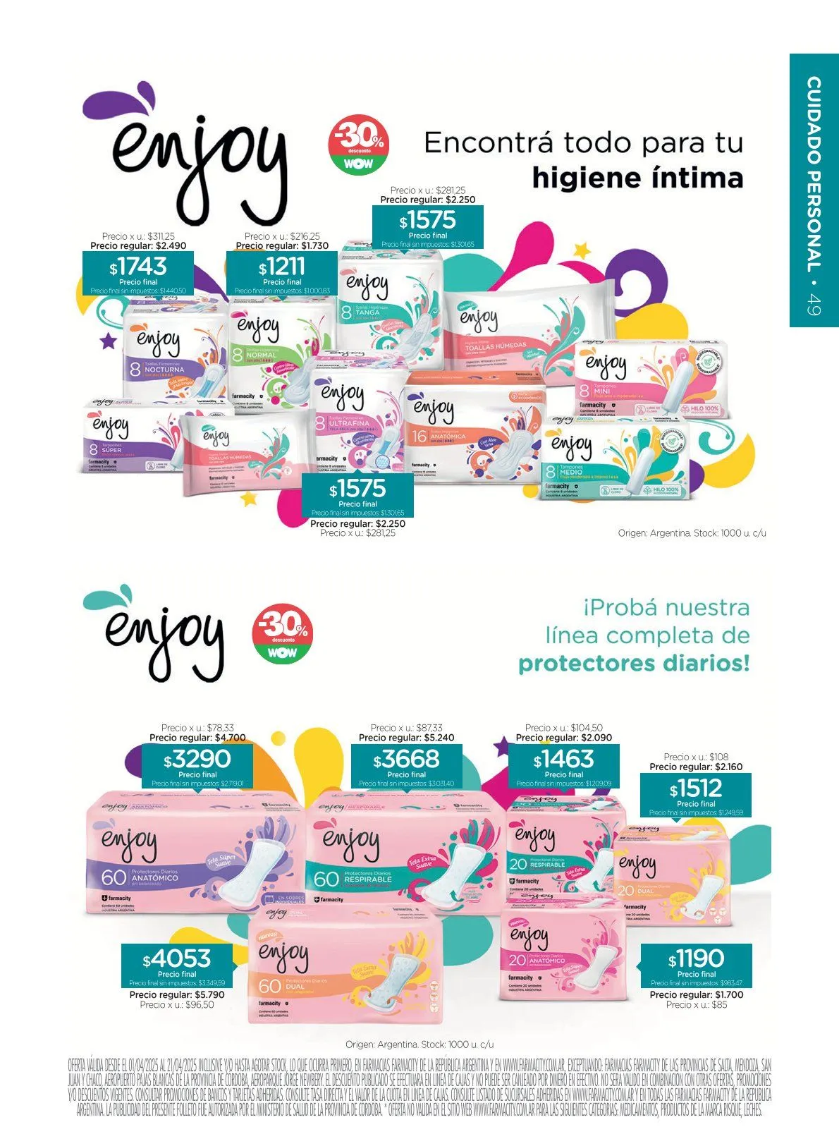 Ofertas de Farmacity Ofertas 7 de abril al 21 de abril 2025 - Página 49 del catálogo