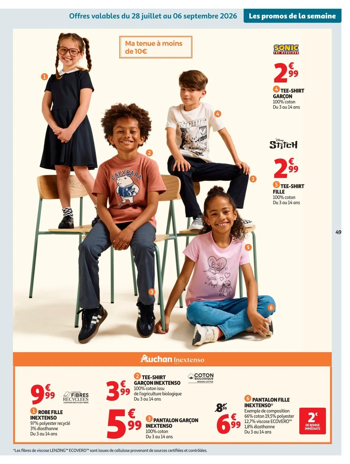 Catalogues Auchan du 28 juillet au 8 août 2026 - Catalogue page 49
